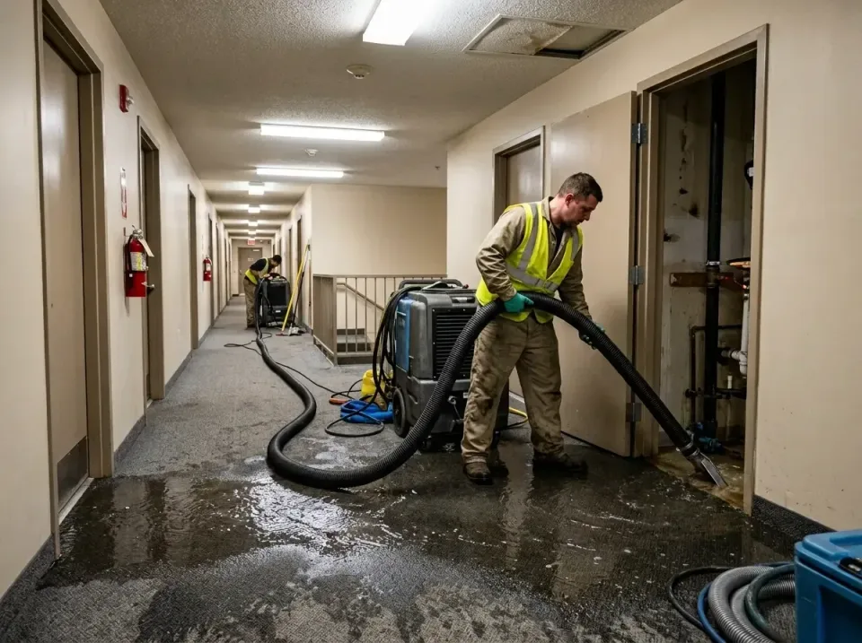 multi-unit-apartment-hallway-f-005 — frequently asked questions, Emergency Burst Pipe Water Extraction & Removal in New Have…